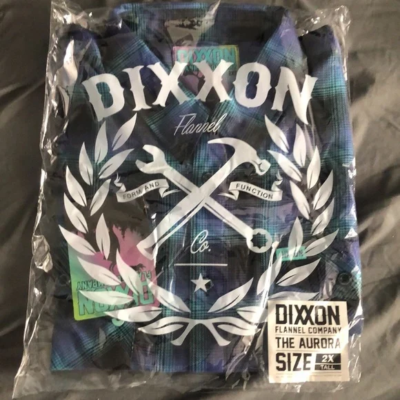Dixxon Aurora flannel BNIB - Picture 9 of 10